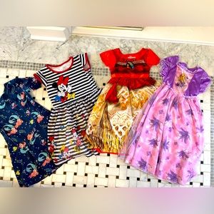 Disney girls dress lot